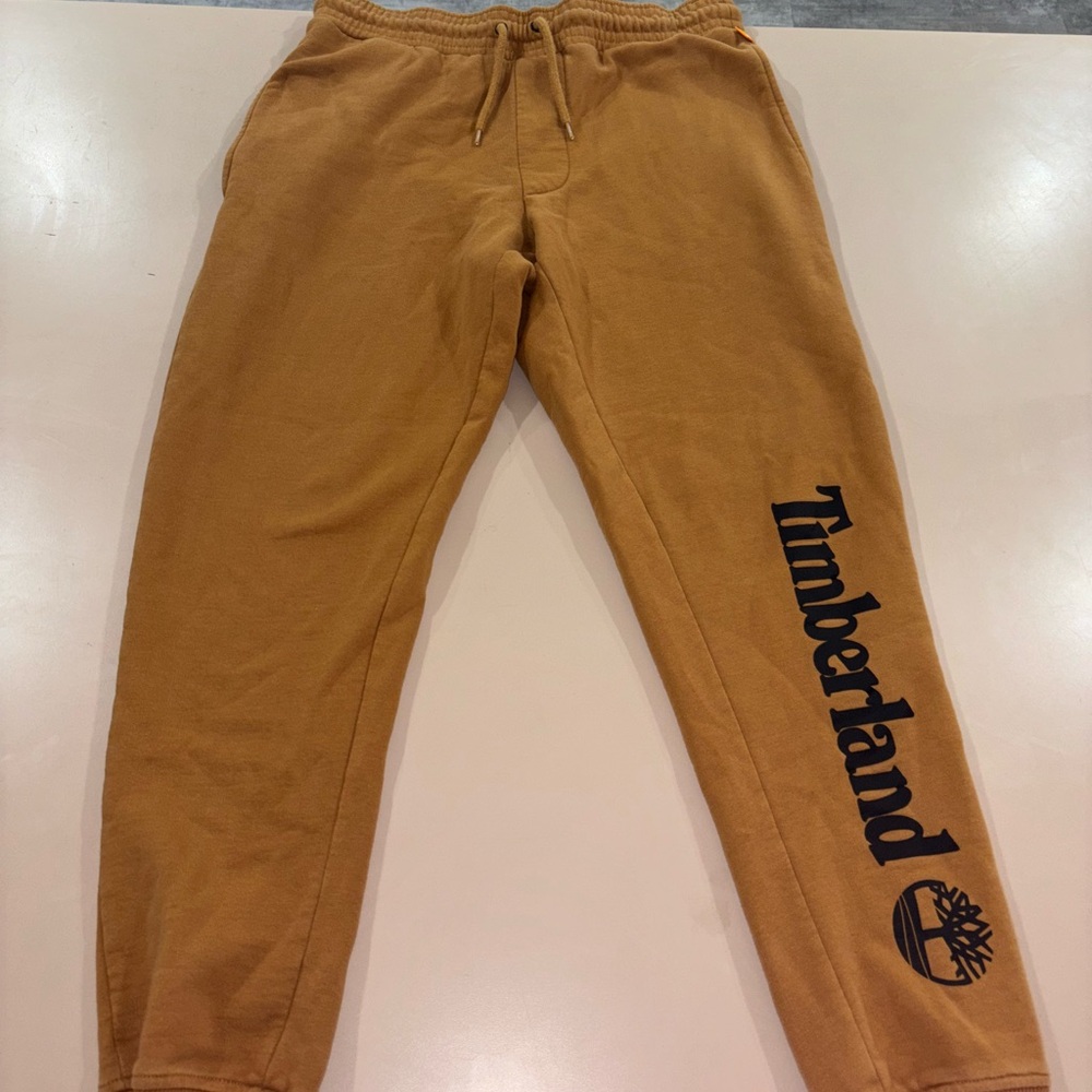 Timberland Brown Sweatpants with Logo